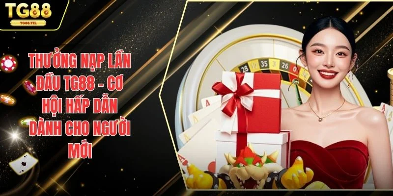 Thưởng nạp lần đầu TG88