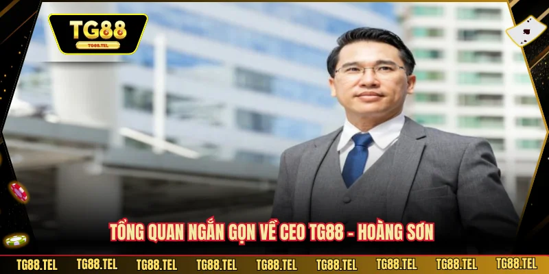 Tổng quan ngắn gọn về CEO TG88 – Hoàng Sơn